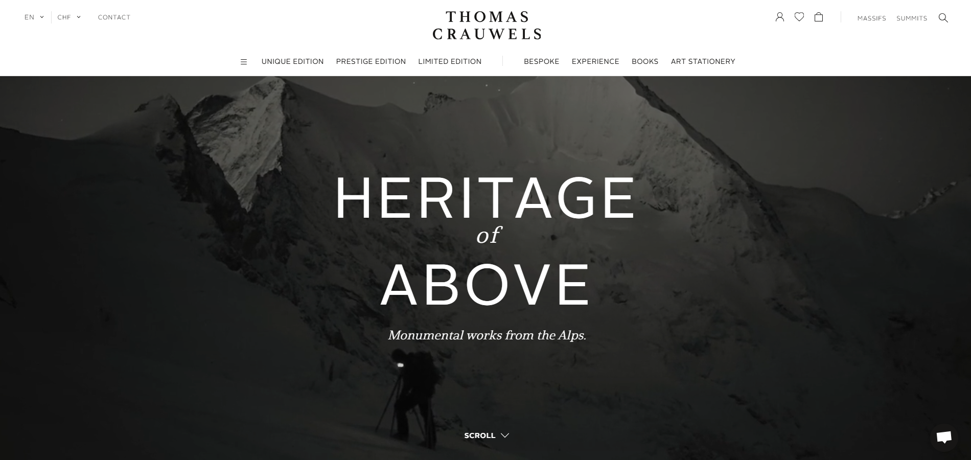 Thomas Crauwels · Site web